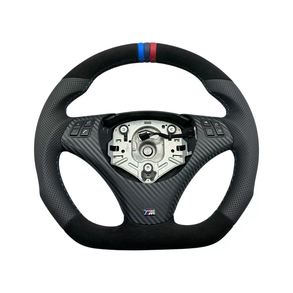 Tuning Steering Wheel Alcantara BMW E81 E82 E87 E88 E90 E91 E92 E93 Multifunction