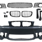 Bumper Kidney Grilles for BMW 1 Series E81 E82 E87 E88 2004-2011 1M Look