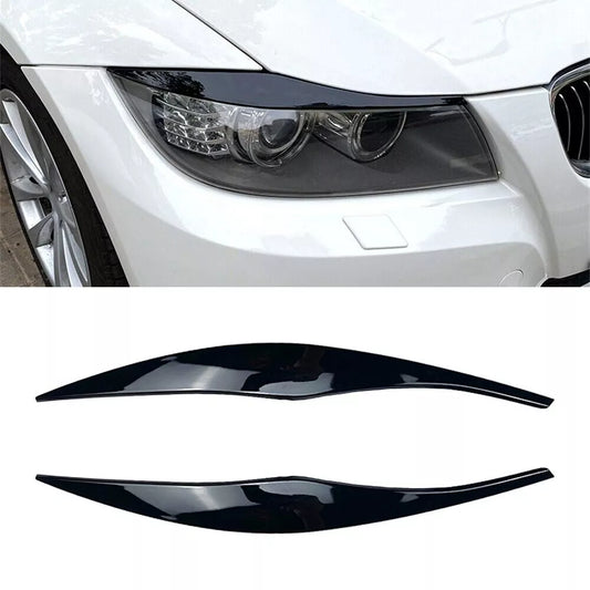 BMW Headlight Cover Eyelid Cover Car Accessories Eyelid Gloss For E90