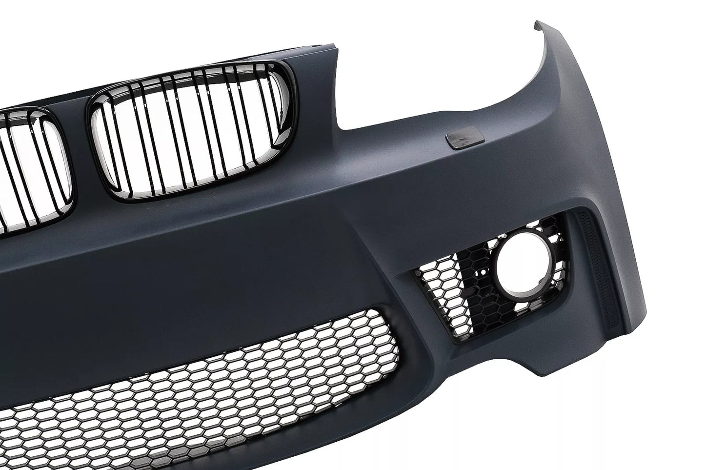 Bumper Kidney Grilles for BMW 1 Series E81 E82 E87 E88 2004-2011 1M Look