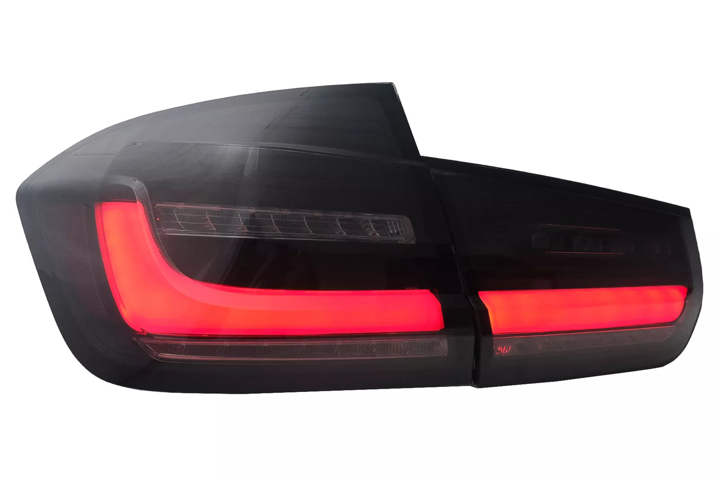 LED BAR Taillights for BMW 3 F30 Pre LCI LCI 11-19 Black Smoke Dynamic Light