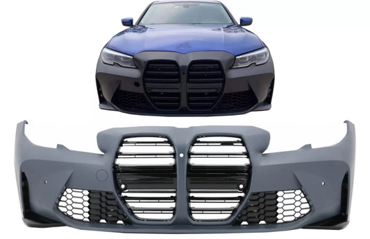 Front Bumper for BMW 3 G20 Sedan G21 Touring 18+ G80 M Look Grilles