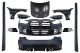 Body Kit for BMW 3 Series F30 Conversion to 2021+ G80 M Design Bumper Headlights