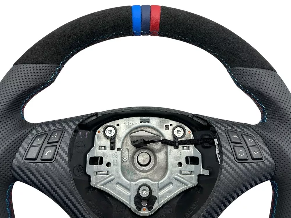 Tuning Steering Wheel Alcantara BMW E81 E82 E87 E88 E90 E91 E92 E93 Multifunction