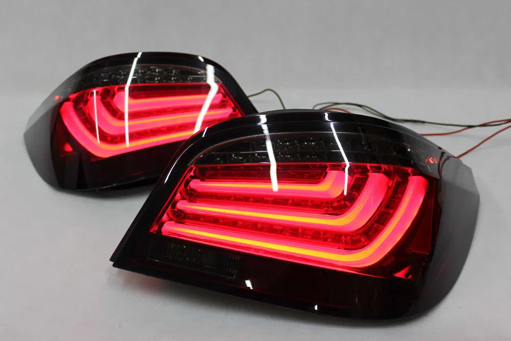 LED Taillights For BMW E60 07.03-02.07 SMOKE LED BAR