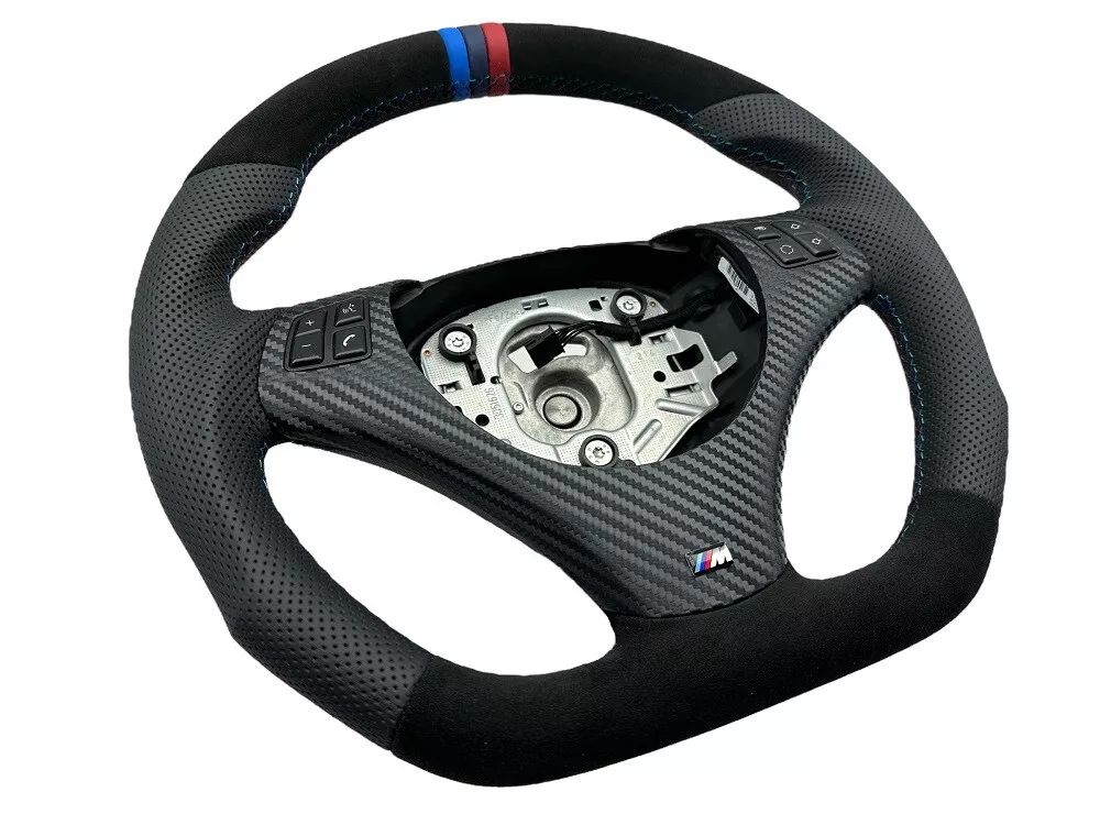 Tuning Steering Wheel Alcantara BMW E81 E82 E87 E88 E90 E91 E92 E93 Multifunction