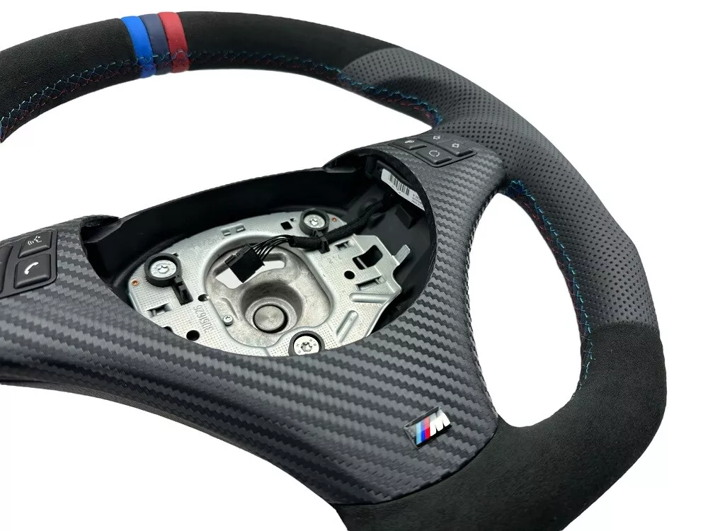 Tuning Steering Wheel Alcantara BMW E81 E82 E87 E88 E90 E91 E92 E93 Multifunction