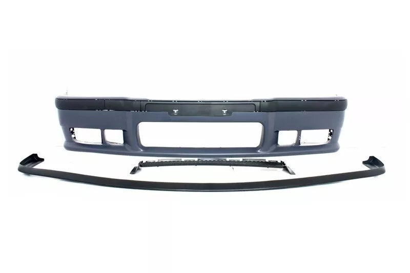 Front Bumper for BMW 3 Series E36 92-98 Spoiler Splitters Flaps M3 Design