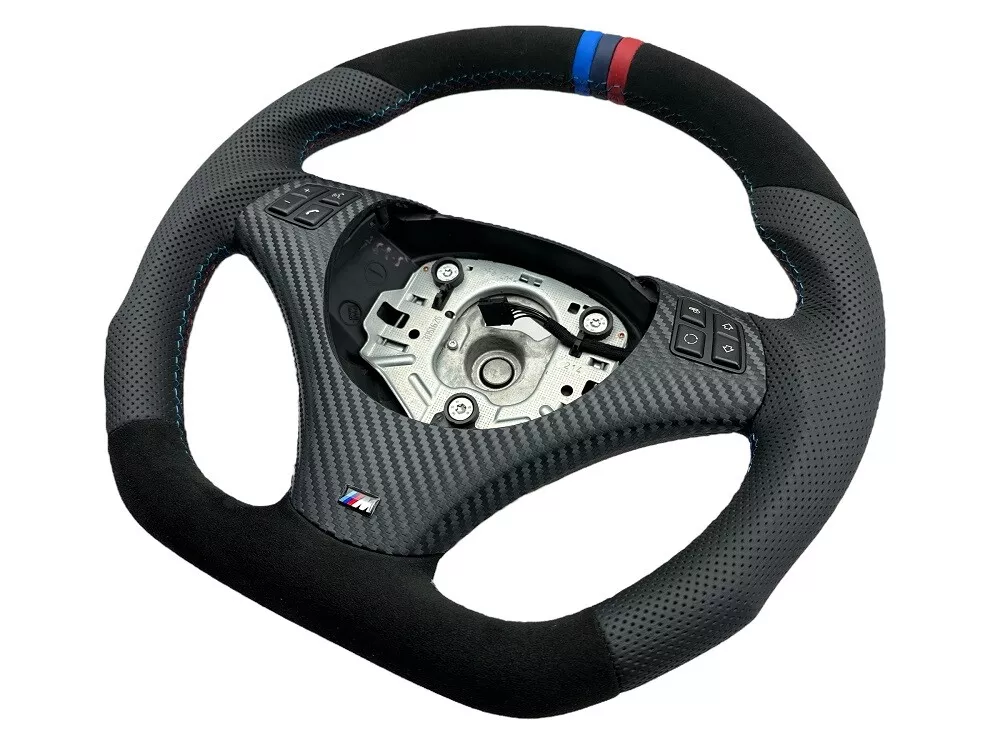 Tuning Steering Wheel Alcantara BMW E81 E82 E87 E88 E90 E91 E92 E93 Multifunction