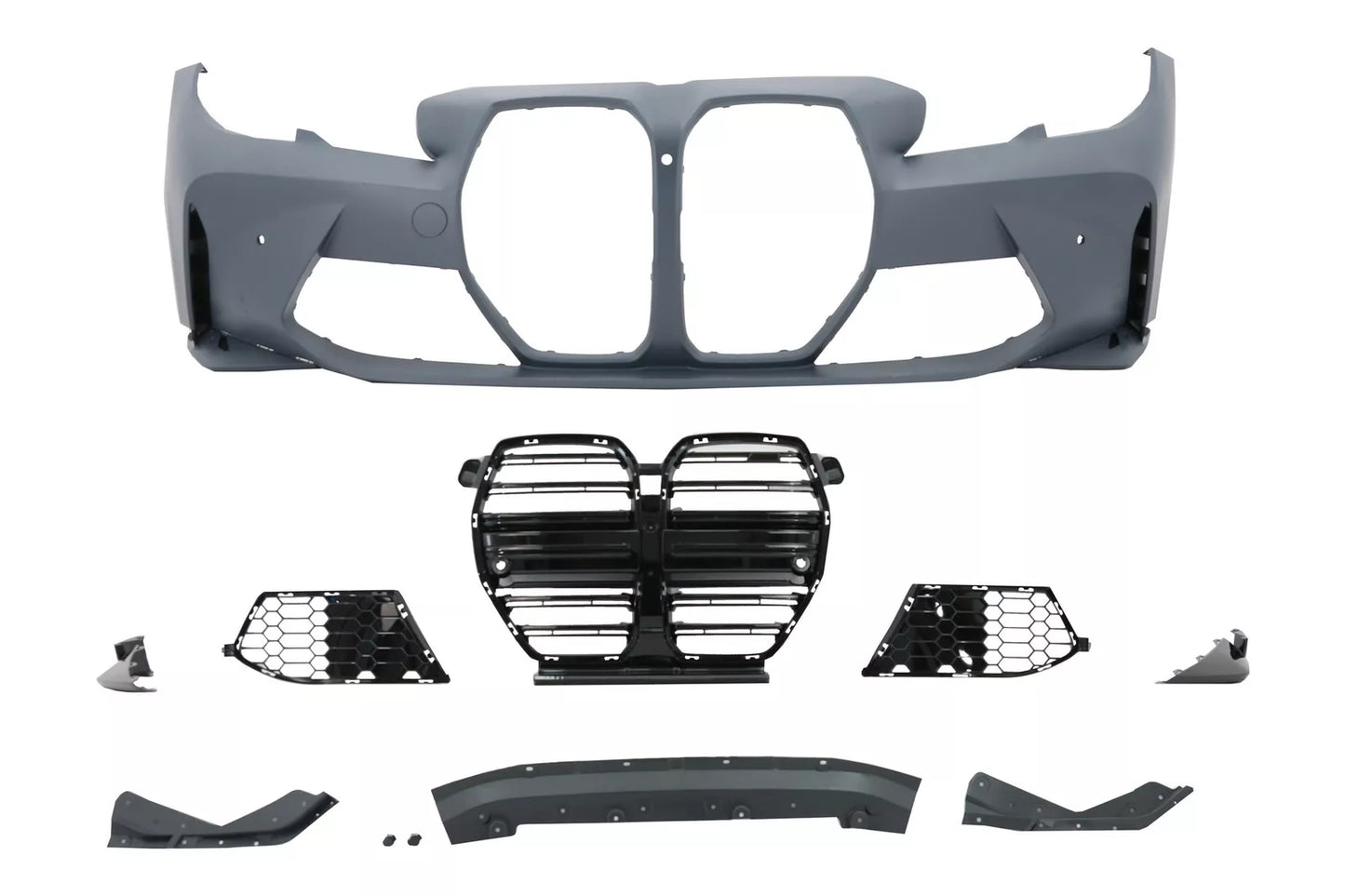 Front Bumper for BMW 3 G20 Sedan G21 Touring 18+ G80 M Look Grilles