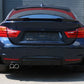 Takaluukun Spoileri BMW 4-Sarja F36 Gran Coupe 2014-2019 M4 Design Musta