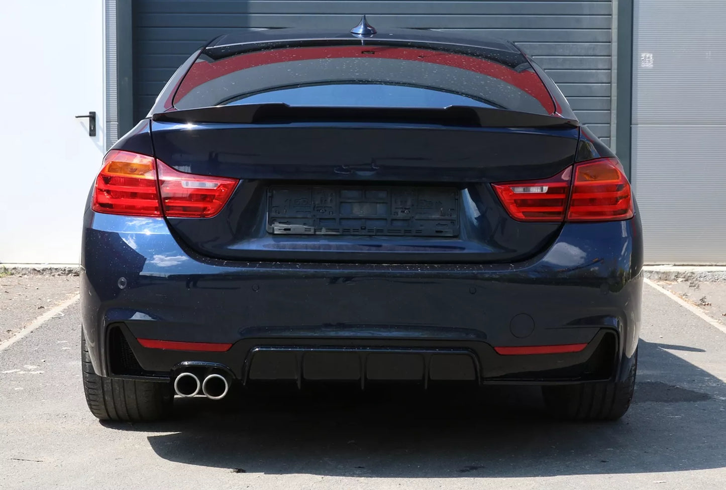 Takaluukun Spoileri BMW 4-Sarja F36 Gran Coupe 2014-2019 M4 Design Musta