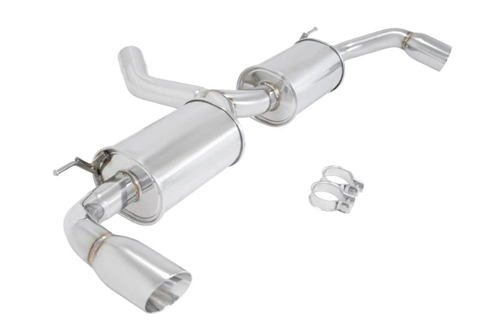 MEGAN 3.5" Dual Stainless Tip Axle Back Exhaust for BMW E70 X5 07-13 3.0L *Non M  e-autosports
