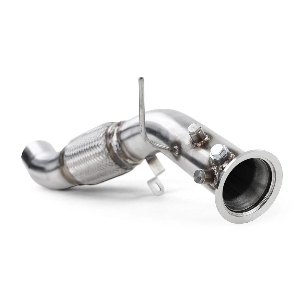 Stainless Steel Replacement Header Pipe Downpipe For BMW X5 E70 3.0sd 35d M57N2