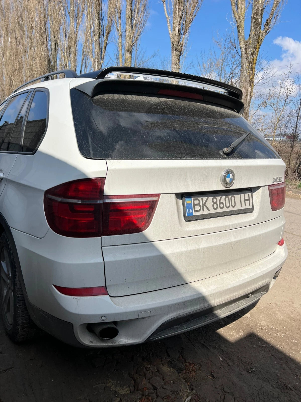BMW e70 lip spoiler Rear Trunk Spoiler Wing lip tuning X5 HAM Style