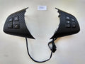 07-14 BMW X5 E70 E70LCi GLOSSY CARBON STEERING WHL CONTROL BUTTONS SWITCH heated