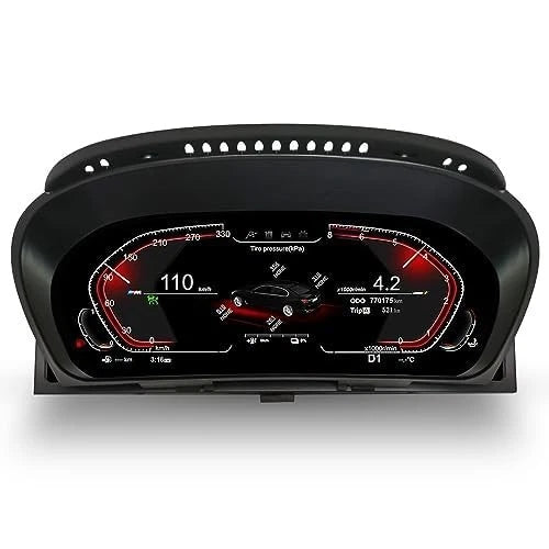 12.3" Digital LCD Dash Kit Cluster Speedometer For BMW 5 X5 E70 X6 E71 2007-2013